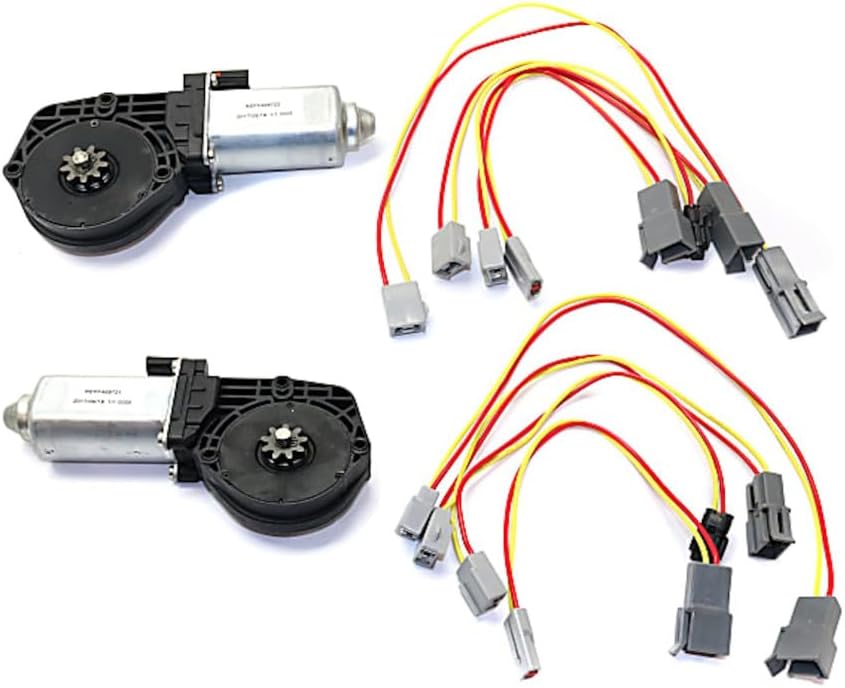 Motor de Regulador de Janela KarParts360 para Ford LTD Crown Victoria 1990 1991 - Par Frontal ou Traseiro, Lado do Motorista e Passageiro | Substituição FO1356105, FO1357105 | H2MZ99233V94B