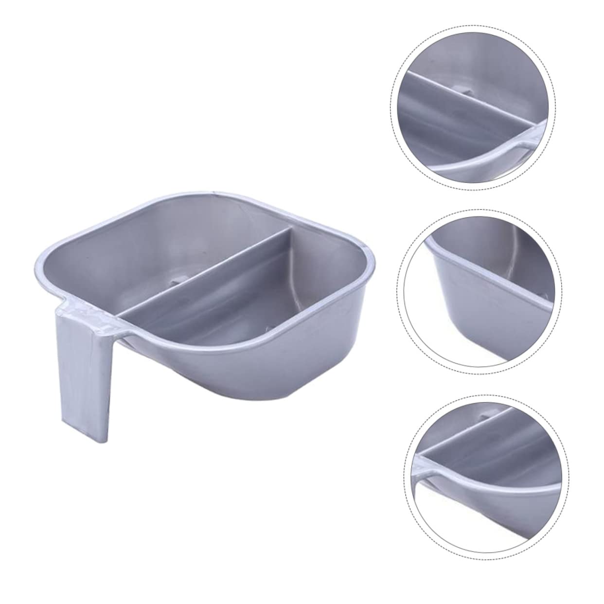 SOESFOUFU 2 Pcs Professional Hair Coloring Bowl Double Mixing Bowl for Hairstylists