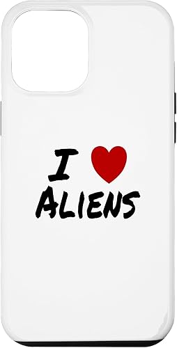 iPhone 14 Pro Max I Heart (Love) Aliens Outer Space Case