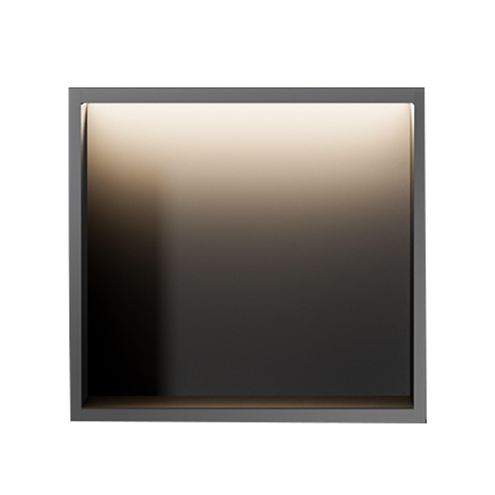 Douche LED avec étagère étanche et design élégant pour salle de bain moderne
