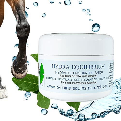 Hydra Equilibrium - Cuidado, grasa, ungüento natural hidratante para caballos (pezuña seca y quebradiza) (Hydra Equilibrium 250 ml)