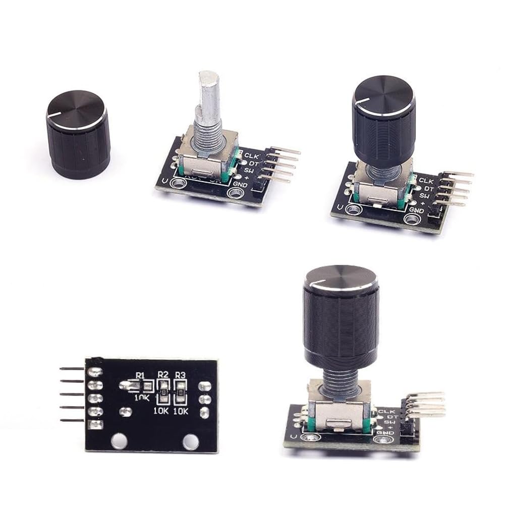 Encodeur Rotatif KY-040 360° - Lot De 3 Modules Avec Boutons Pour Arduino Électronique