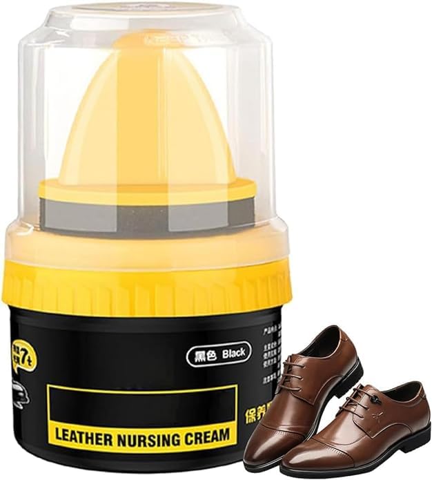 XAVRY Leather Repair Cream Liquid Shoe Polish, Liquid Shoe Shine, Natural Cream Leather Shoe Polish, Protects Leather from Scuffs and Scratches, Shoe Care Shoe Cream with Sponge Applicator (Black) (B0D31TBJ9R) Amazon Price History, Amazon Price Tracker
