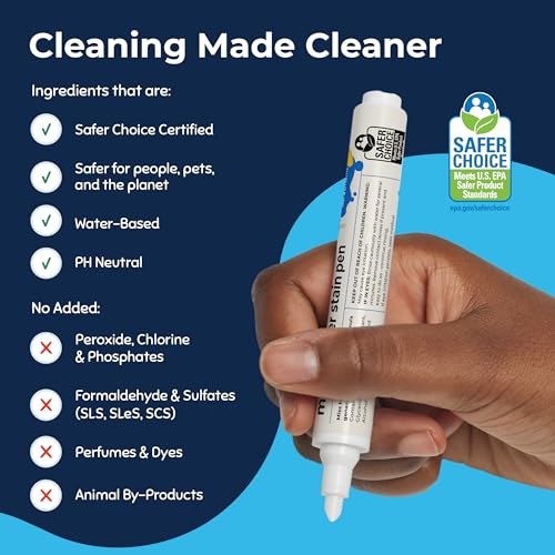 Image of Miss Mouth's Messy Eater Stain Treater Pen - 2 Pack To Go Instant Stain Remover Pen - Newborn & Baby Essentials - On-The-Go & Travel Essentials