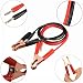 Produktbild 2 x 15 A Bananenstecker auf 80 mm Autobatterieklemme Krokodilklemmen Kabel