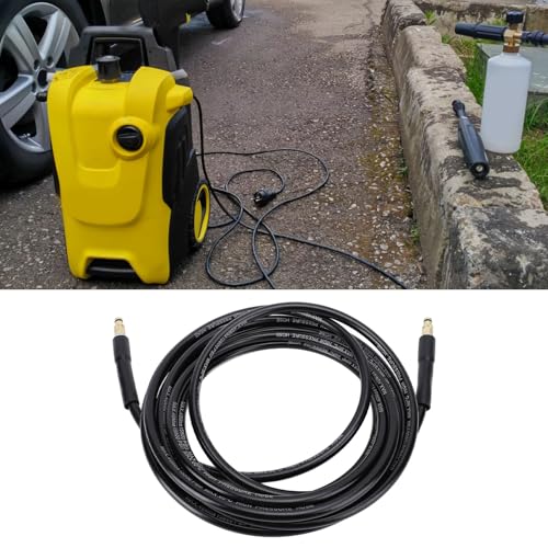 Pressure Washer Hose for Power Washer Heavy Duty Wearproof Multi Surfaces Cleaning Electric Washer Extension Hose K2 K7 Washer (6M)