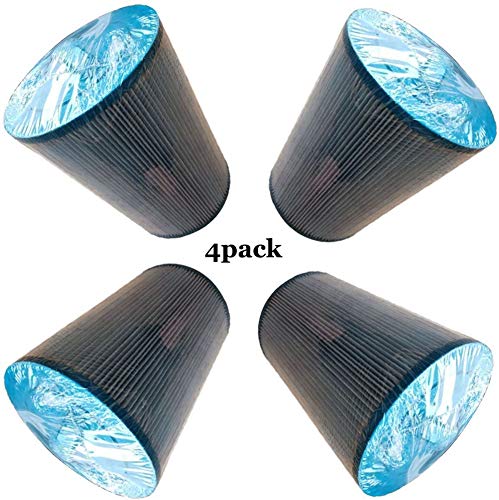 Dmygo Hot Tub Spa Filter Pool Cover Swimming Paddling Filtration Filter Cartridges,Blue(4Pack)