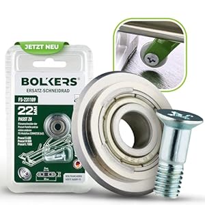 BOLKERS® ProCut S tegelsnijder – tegelsnijder snijlengte – precieze sneden dankzij hardmetalen snijwiel met kogellager – tegelsnijmachine met magnetische breekstempel