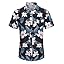 Navy-white Floral Navy-white Floral