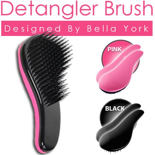 DeTangler Brush designed by Bella York LARGE Wet and