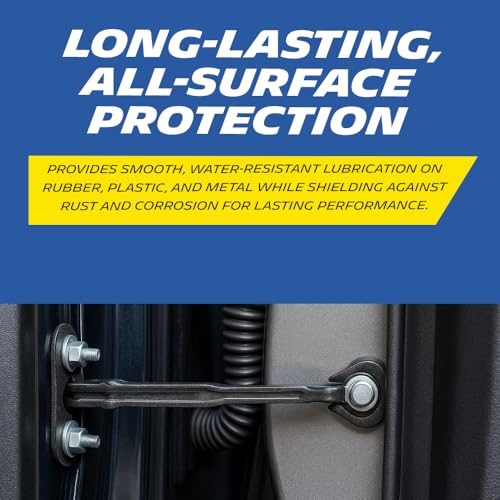 Image of MICHELIN Silicone Lubricant Spray for Car & Bike 135ml Multipurpose Lube & Protective Coating | Restores Movement & Shine | Safe on Rubber, Plastic, Window Channels & Metal Parts