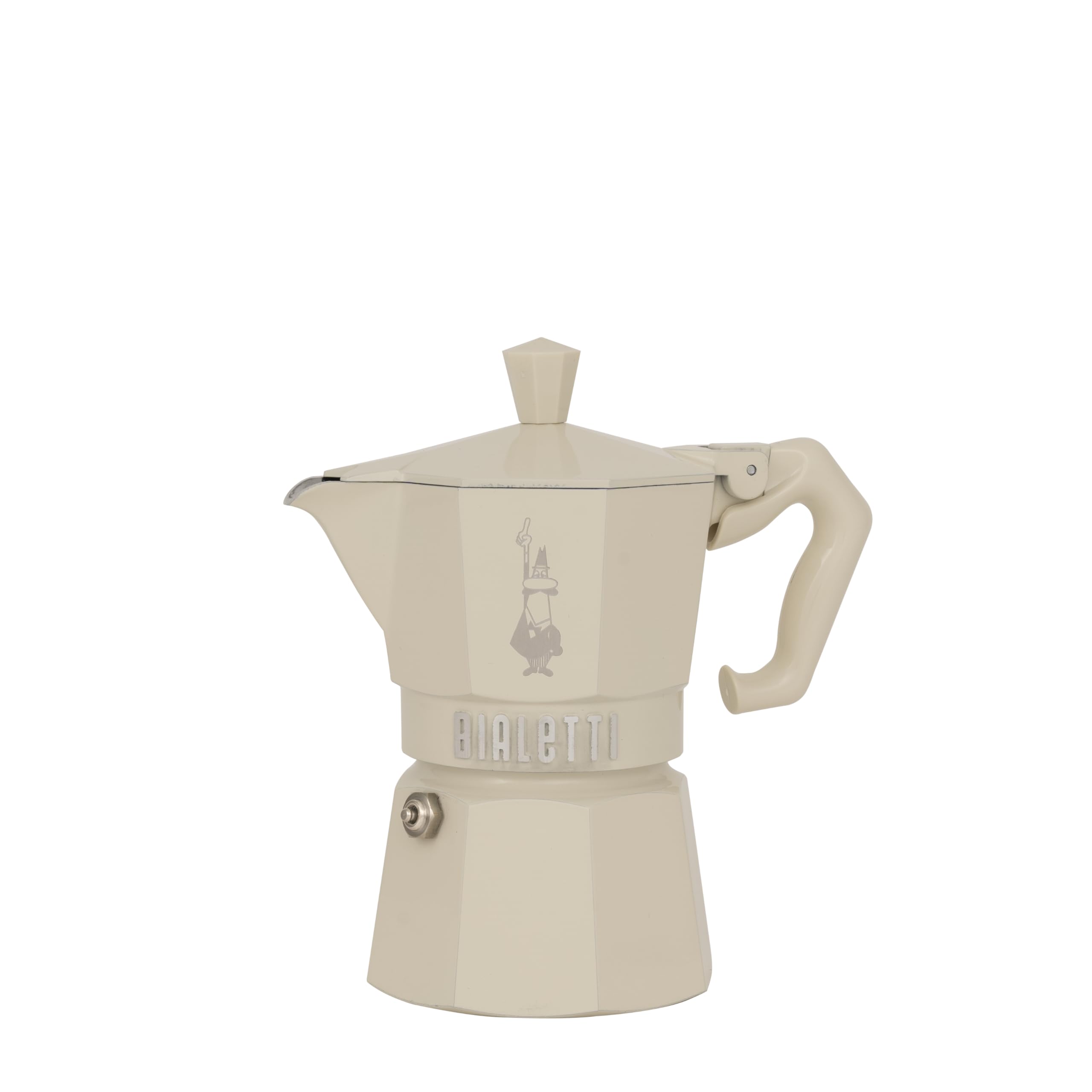 Condition photo showing Good Condition for Bialetti Mocha Exclusive 3 Cup Cream Open Fire (Coffee Maker, Espresso Maker, Makinetta)