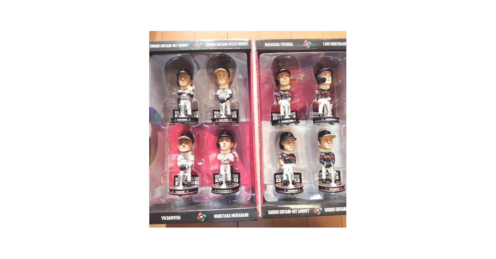 大谷翔平+侍ジャパン 2023WBC ミニ・ボブルヘッド8体セット ケース付き❗️ Amazon.co.jp: 大谷翔平 侍ジャパン 2023年WBC ミニ