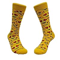 Sock Panda Love Eye Emoji Patterned Socks from the (Adult Medium)