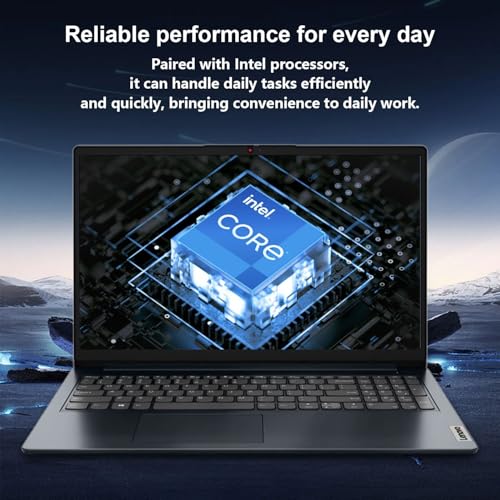 Image of Lenovo IdeaPad 1 Touchscreen Laptop, 15.6 inch FHD(1920 * 1080), Intel Core i5-1335U, 8GB RAM, 512GB SSD, HDMI, SD Card Reader, Webcam, Wi-Fi 6, Win 11 Home, Abyss Blue, Bundle with ML101 Wireless Mouse