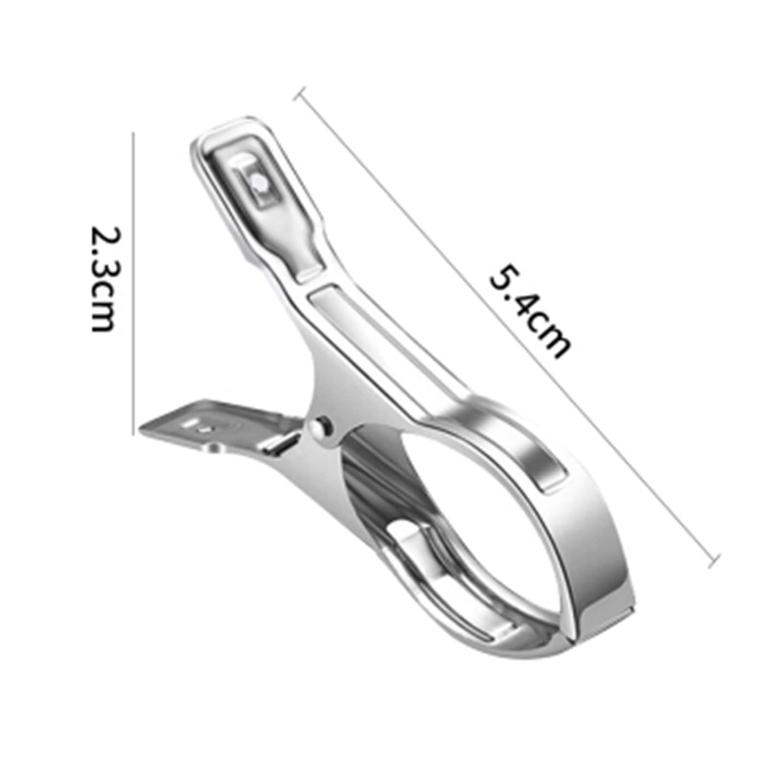 Mollette per stendere i panni Mollette for bucato in acciaio inox, for asciugare i vestiti, 24 pezzi