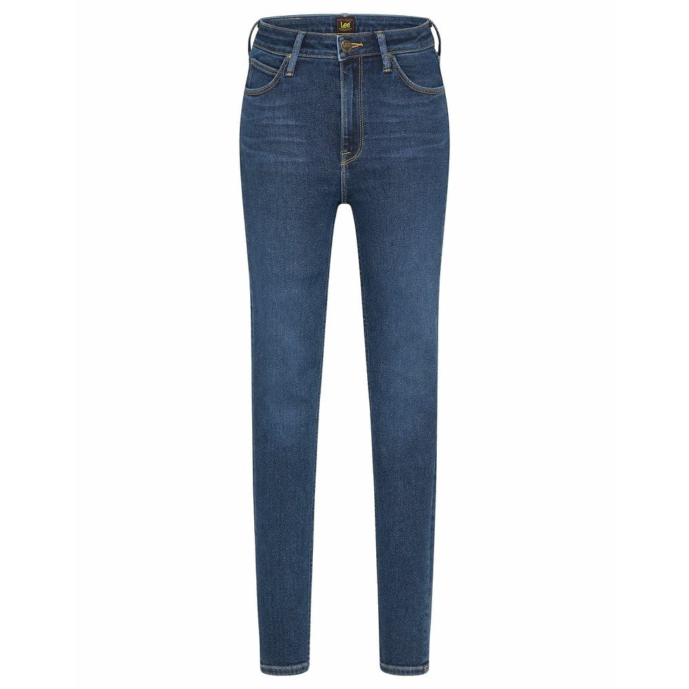 Lee Women's Ivy Jeans, Worn Willow, 33W / 33L