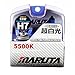 Price comparison product image MARUTA® H7 55W 12 V 5500K, Super White Series Xenon Gas Filled Headlight Bulbs (E4) With Advanced Technology