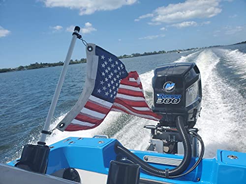 Cool Water Products The Original Rod Holder Boat Flag Pole - No Flag (2-1/2' Foot)