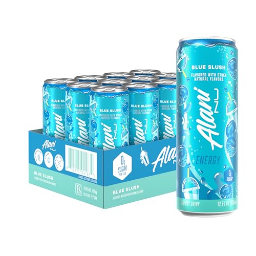 Alani Nu Blue Slush Sugar Free Energy Drink (Pack of 12) - image 1