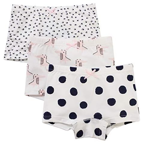 ANIMQUE Braguitas Niñas de Algodón Bebé Niño pequeño Suaves Agradable para la Piel Boxer Calzoncillos Cover