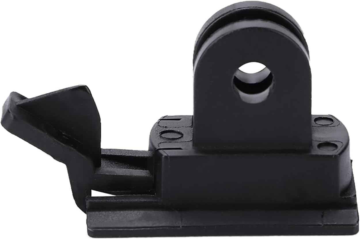 Drfeify Bike Light Mount Adapter, Black Plastic Computer Extension Mount Compatible with Lumina Lights, Lightweight 2.4x0.9x0.9 inch, Tool-Free Installation