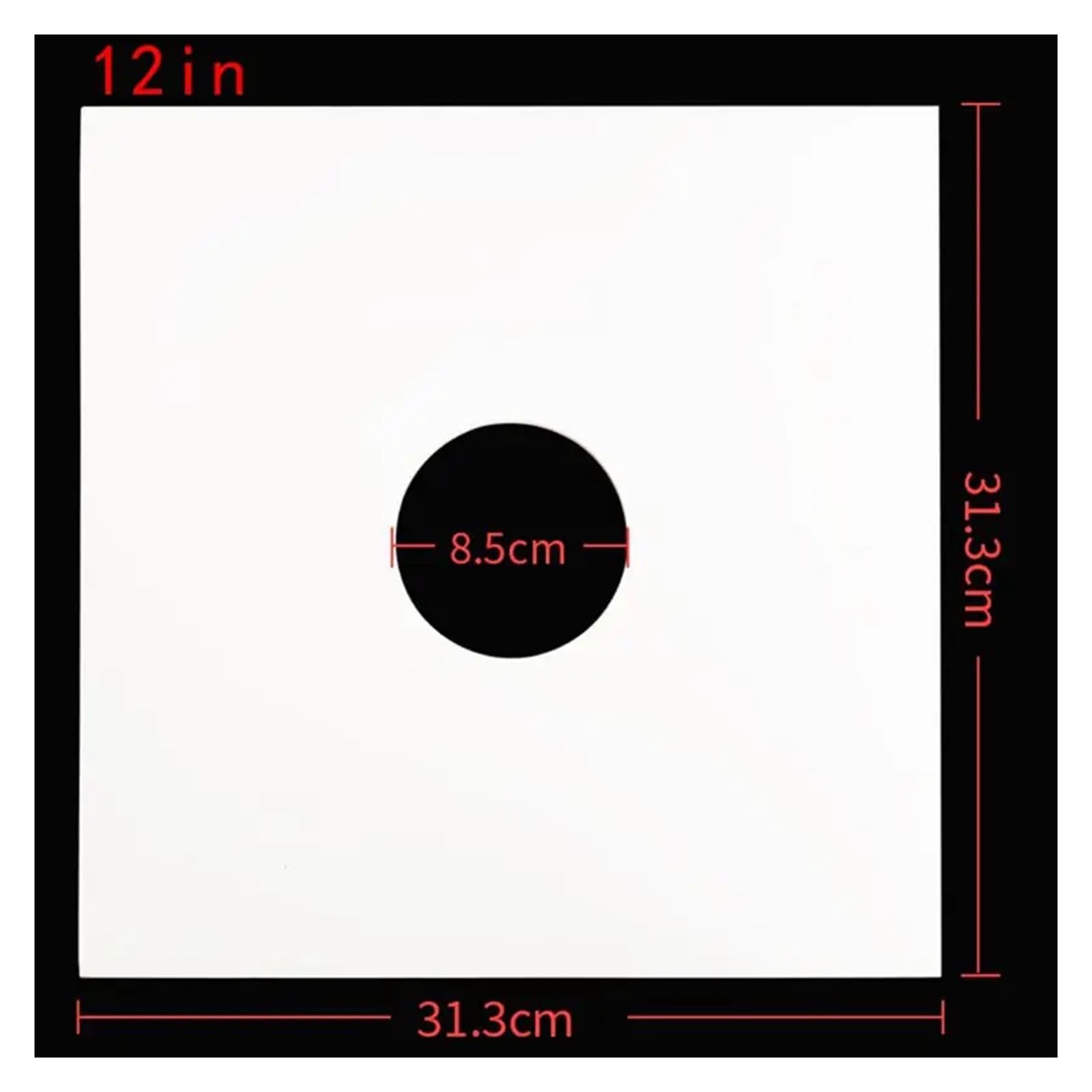 10xProtezione Interna antistatica for Dischi in Vinile da 7" 10" 12'' Manicotti Interni per Dischi in Vinile