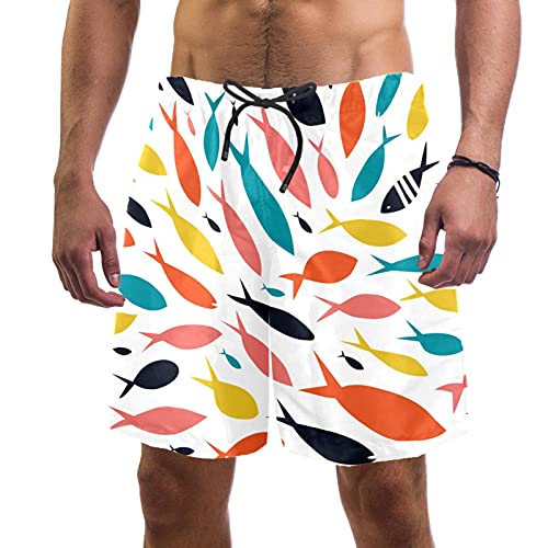 Short de bain pour homme doublure maille anti frottement taille L