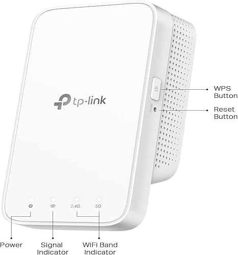Miniatura 6 de TP-Link - Amplificador WiFi AC1200 (RE300), cubre hasta 1500 pies cuadrados y 25 dispositivos, hasta 1200 mbps, admite OneMesh, repetidor WiFi de