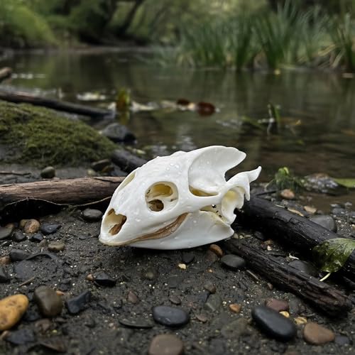 Image of Taxidermy Real Animals Skull Decor - Model Animals Bones Specimen,Taxidermy Supplies for Science Education,Collection (Turtle)