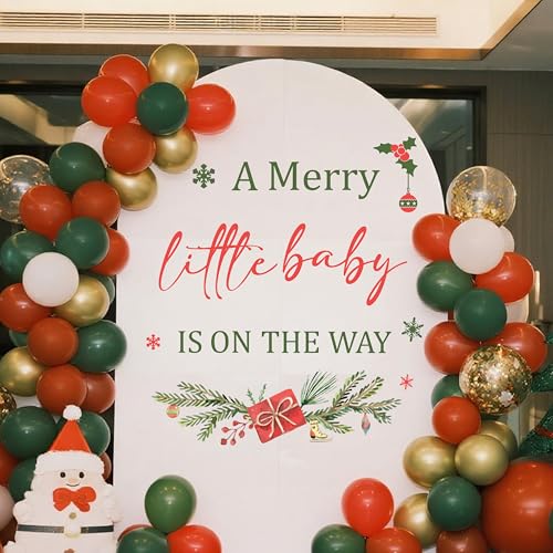 Adorno decorativo Baby Shower A Merry Little Baby miniatura 7