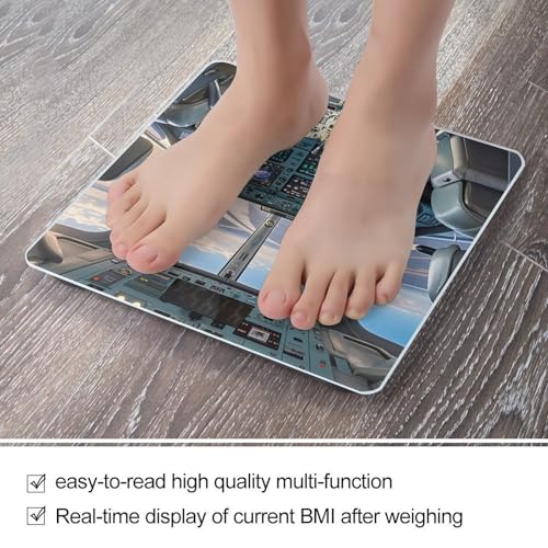Báscula Digital de Baño Precisa con Plataforma de Vidrio miniatura 5