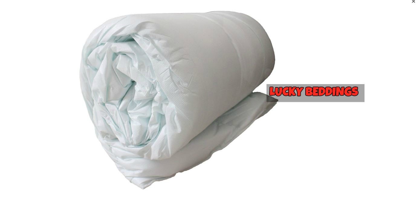 Lb Green Tint Duvet/Quilt, Waterproof And Fire Retardant (Tog 10.5, Double)