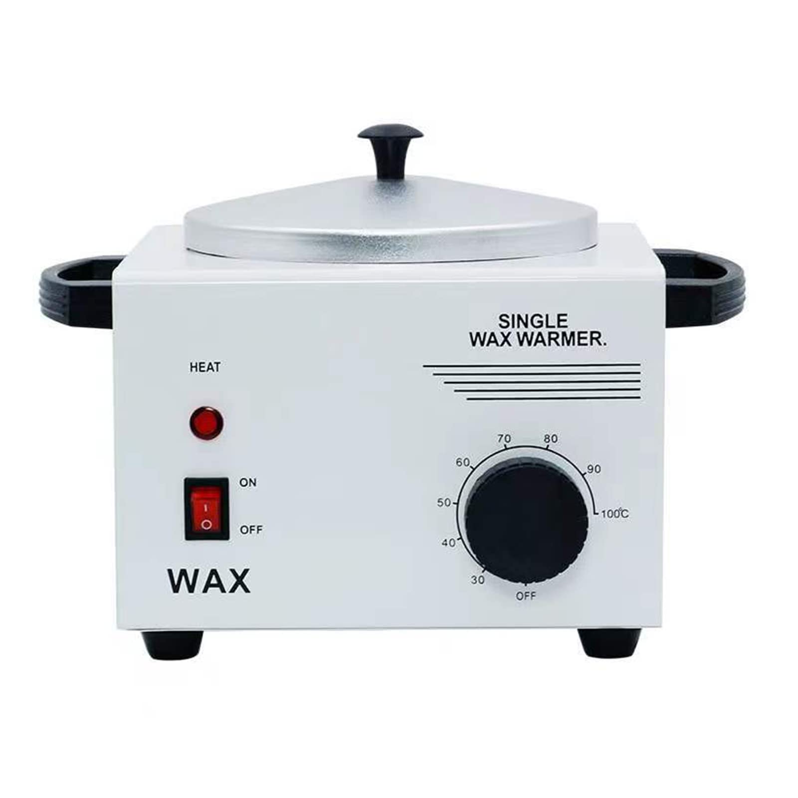AYCDL Commercial Chocolate Melter, Chocolate Tempering Machine, 0~80℃ Adjustable, Single Pot Cheese Melter, for Making Chocolate and Candy