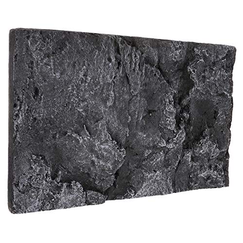 Hemobllo Aquarium Stein Hintergrund Bord- 3D Natürliche Hintergrund Bord Reptil Terrarium Dekoration Rock Stein Hintergrund für Reptil Tank Fisch Tank