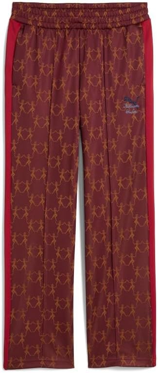 PUMA Mens X Kidsuper T7 Pants Casual - Red