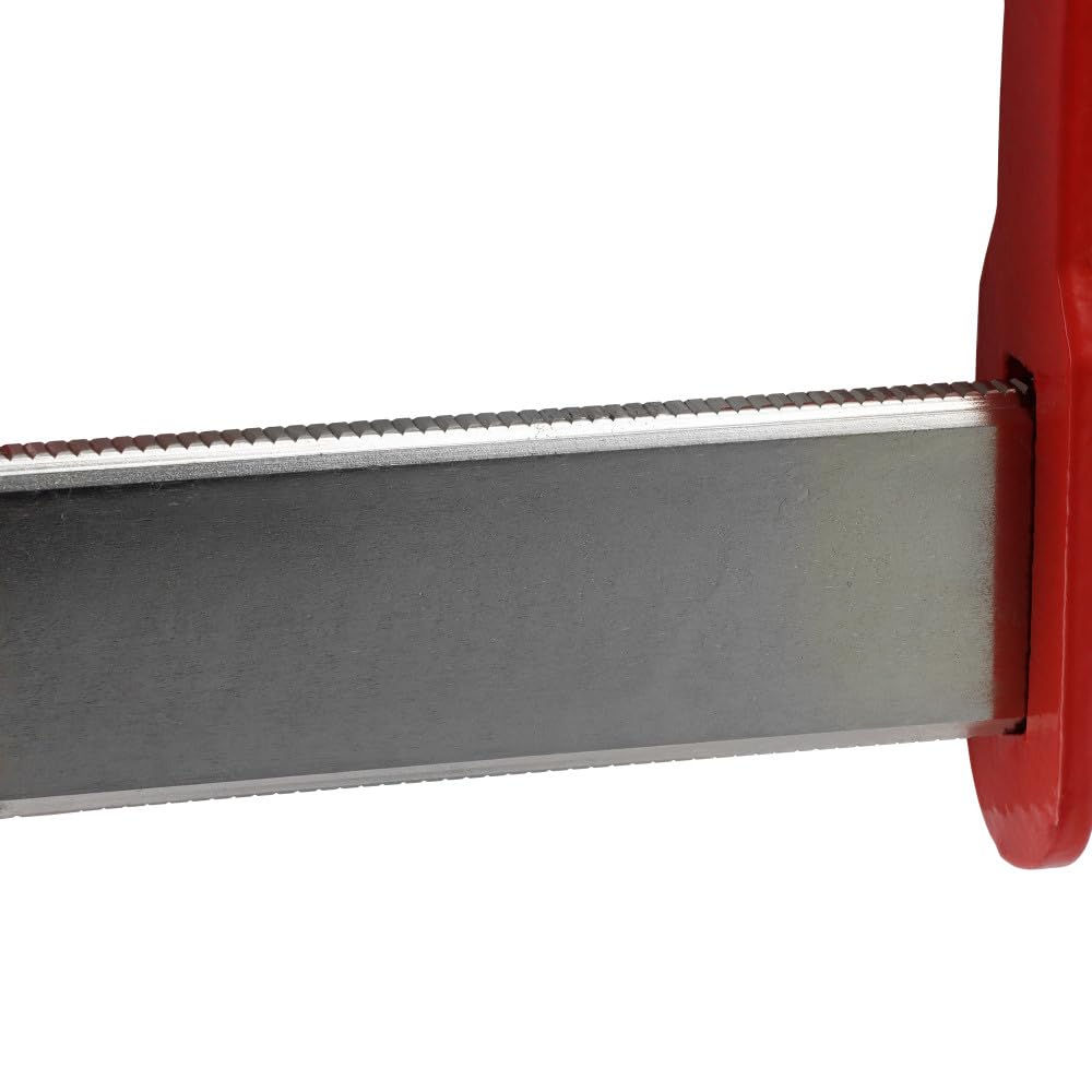 Lot de 2 serres joints à pompe 80 cm - Acier laminé - Longueur de serrage 80 cm - Saillie 125mm - Frein anti glissement