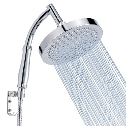Pomme de Douche Voolan avec Bras de Douche à Main, Pomme de Douche à Main Haute Pression,...