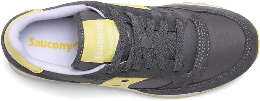 Saucony womens Jazz Low Pro 5 Grey/Yellow