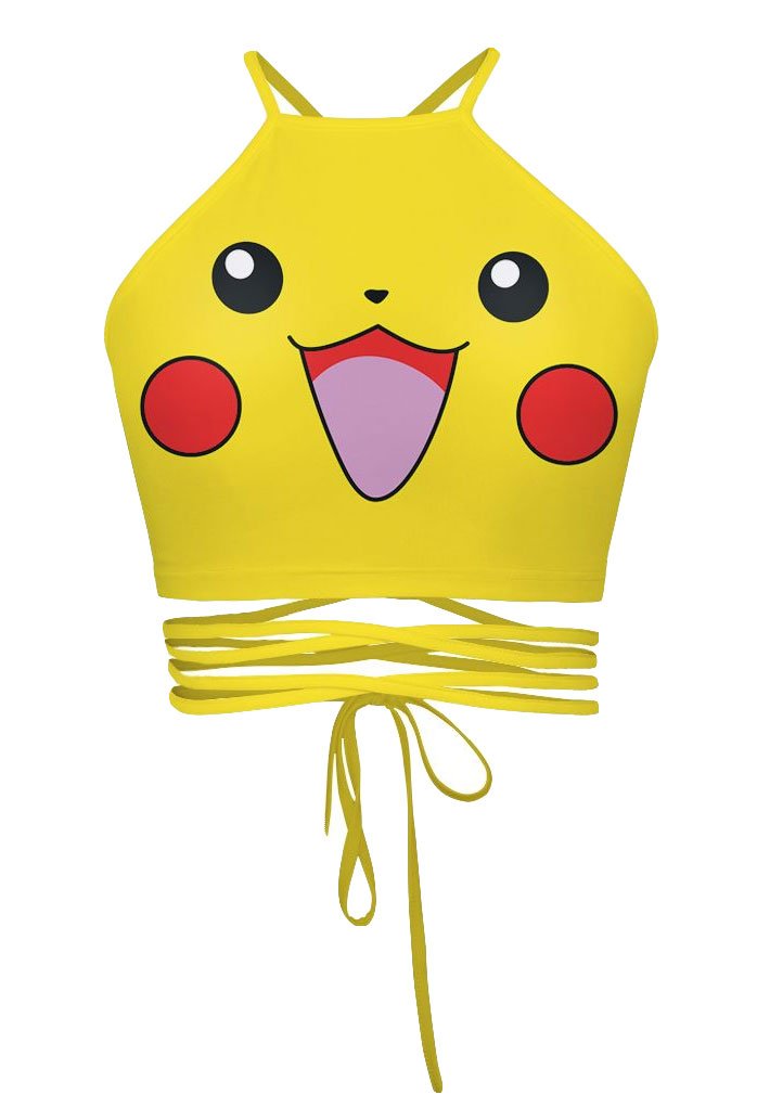 King Ma Women's Cute Casual Cartoon Print Tank Crop Top Vest - 7