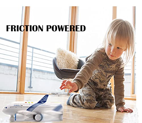 image for OCCAFY Airplane Toys for Toddlers,Friction Powered Toy Plane for Kids,