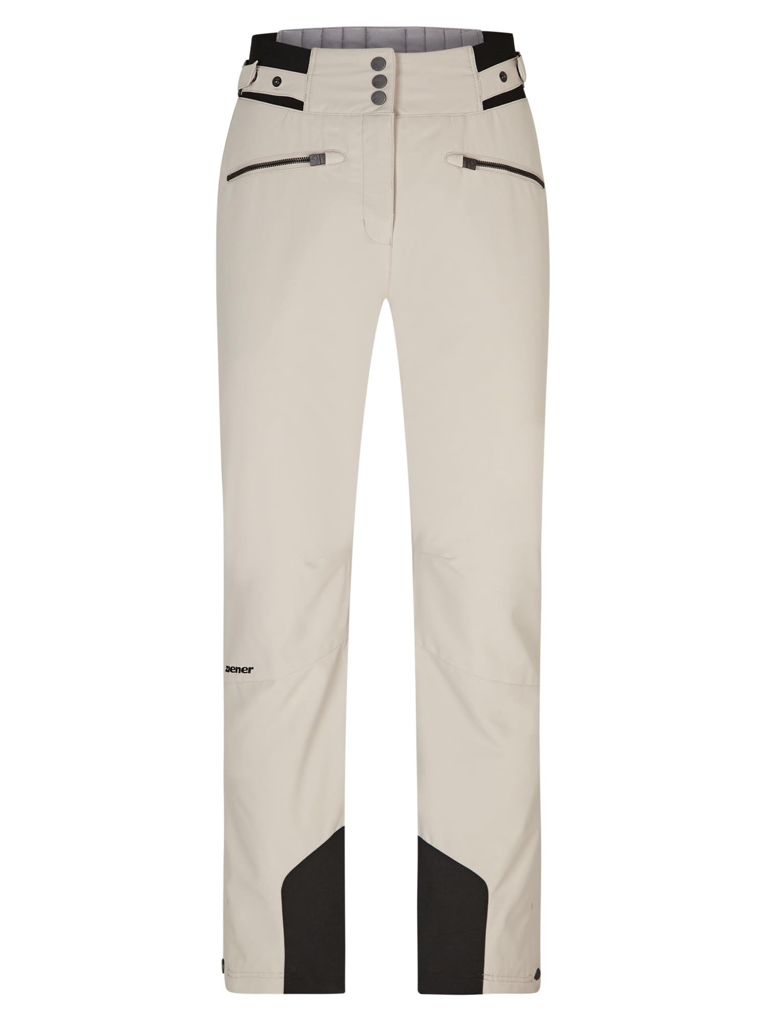 Ziener Skiwear Womens Ski Pants - TILLA Silver beite - 36