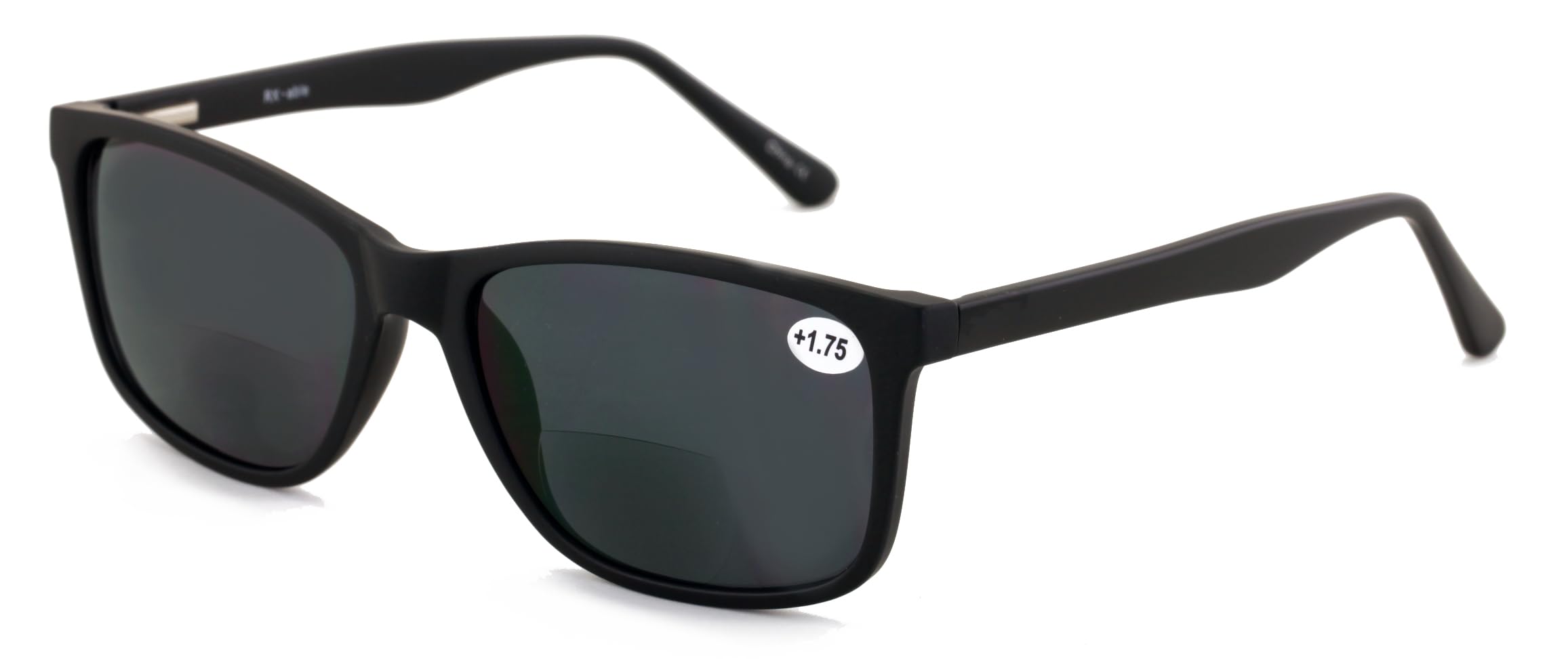 V.W.E. Men XL Optical Frame Wide Reading Sunglasses - Tinted UV Protection Extra Large Sun Reader 150MM