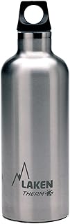 Bouteille isotherme Futura de Laken en acier inoxydable avec isolation sous vide et goulot étroit