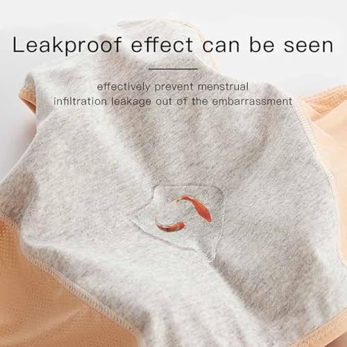 Image of Leakproof Ladies Underwear,Incontinence Underwear for Women,Leak Proof Panties for Women Over 60