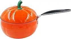 Panela Esmaltada Abóbora 1,2L em Metal Casita