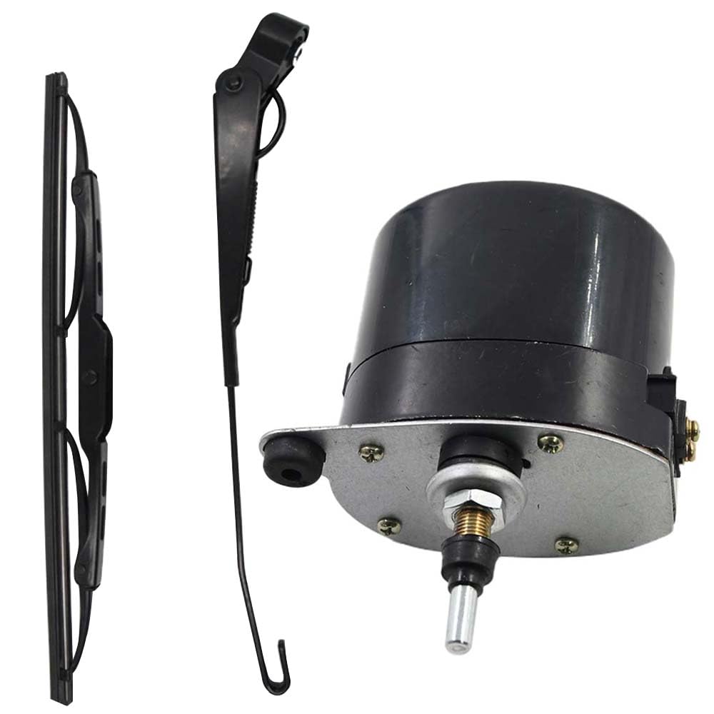 Parabrezza motore e braccio tergicristallo compatibile con Willys Jeep trattore 01287358 7731000001 0390506510 01287358