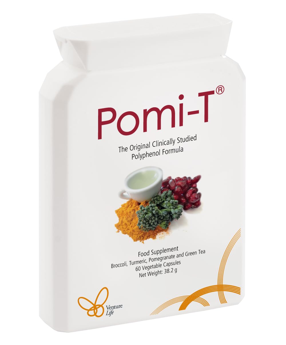 Pomi-T Polyphenol Nahrungsergänzung 60 Kapseln (3er Packung - 180 Kapseln)