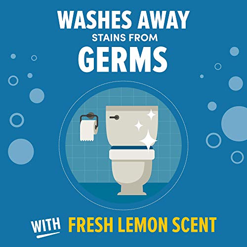 Lemi Shine Toilet Bowl Cleaner, Thick Gel Formula with Natural Lemon Scent, 24oz, 3 Pack - Thumbnail 3