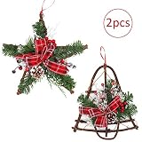 ¡No hay lugar como el hogar para las vacaciones! Llena tu hogar con el calor y la alegría de la temporada con nuestra decoración navideña para el hogar. Más decoraciones navideñas, por favor busque "Bibivisa Navidad" en nuestra tienda o contáctenos. :)